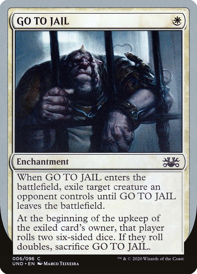 GO TO JAIL [Unsanctioned] | The CG Realm