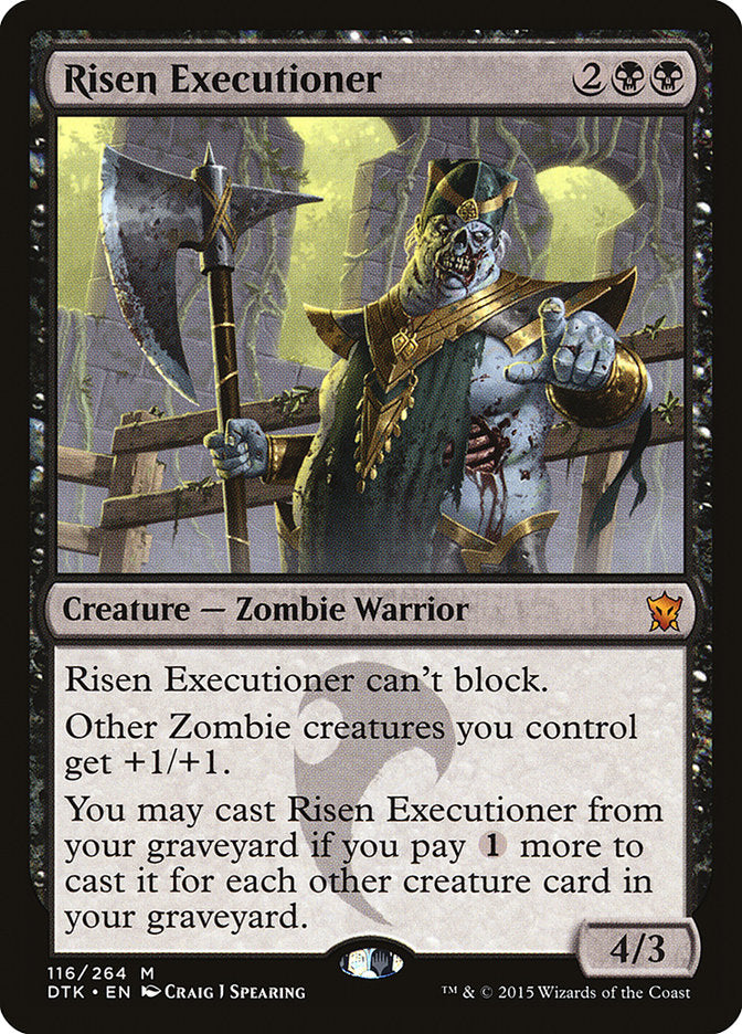 Risen Executioner [Dragons of Tarkir] | The CG Realm