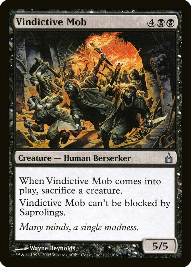 Vindictive Mob [Ravnica: City of Guilds] | The CG Realm