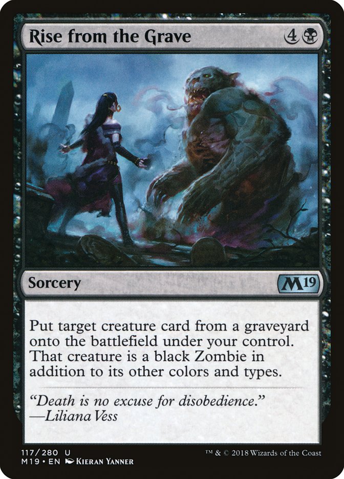 Rise from the Grave [Core Set 2019] | The CG Realm