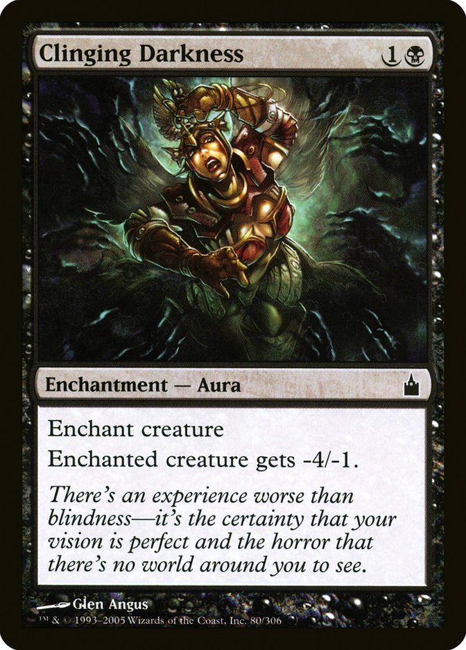 Clinging Darkness [Ravnica: City of Guilds] | The CG Realm