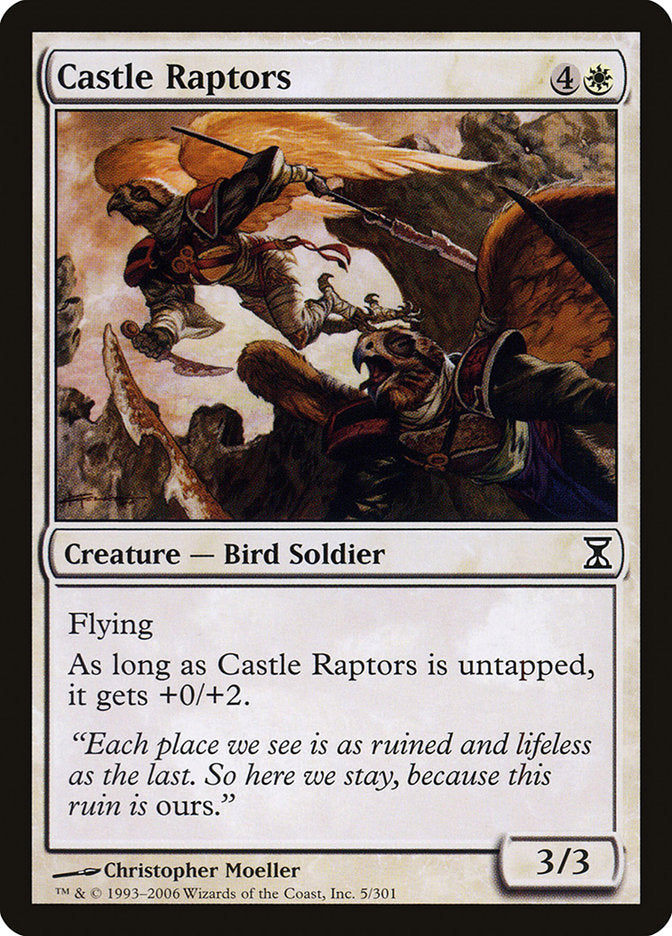 Castle Raptors [Time Spiral] | The CG Realm