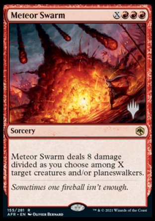 Meteor Swarm (Promo Pack) [Dungeons & Dragons: Adventures in the Forgotten Realms Promos] | The CG Realm