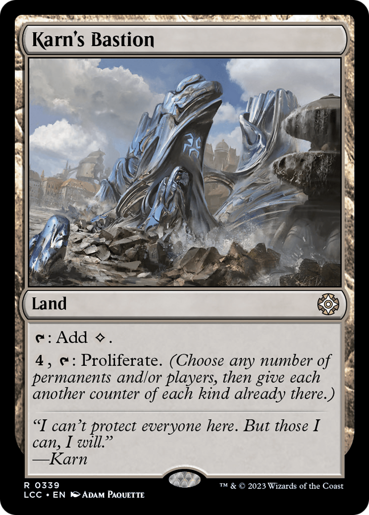 Karn's Bastion [The Lost Caverns of Ixalan Commander] | The CG Realm