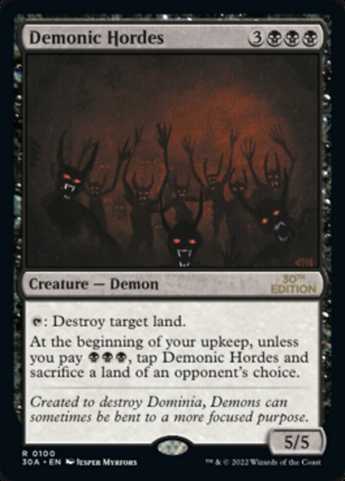 Demonic Hordes [30th Anniversary Edition] | The CG Realm