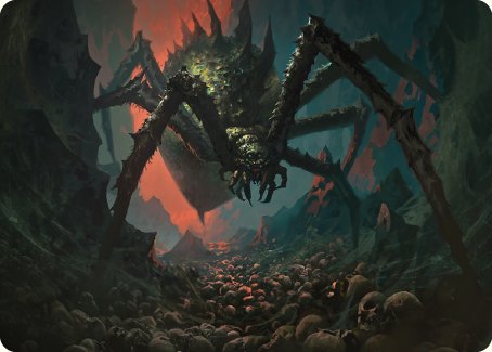 Shelob, Child of Ungoliant Art Card [The Lord of the Rings: Tales of Middle-earth Art Series] | The CG Realm