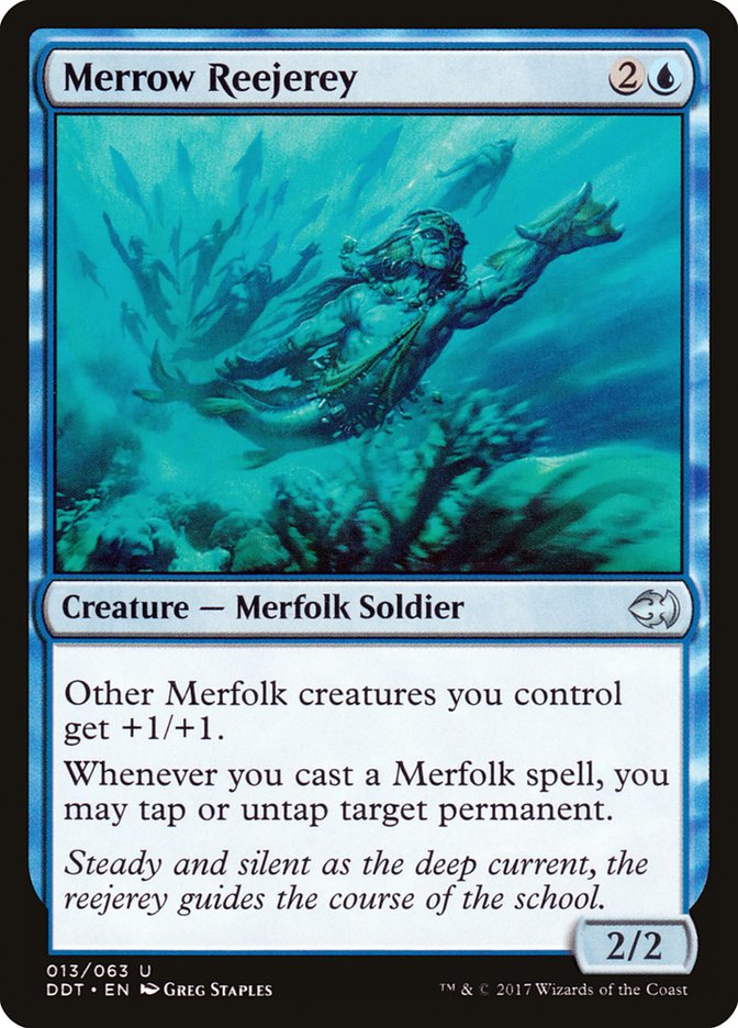 Merrow Reejerey [Duel Decks: Merfolk vs. Goblins] | The CG Realm