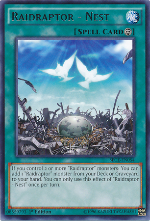 Raidraptor - Nest [SECE-EN054] Rare | The CG Realm