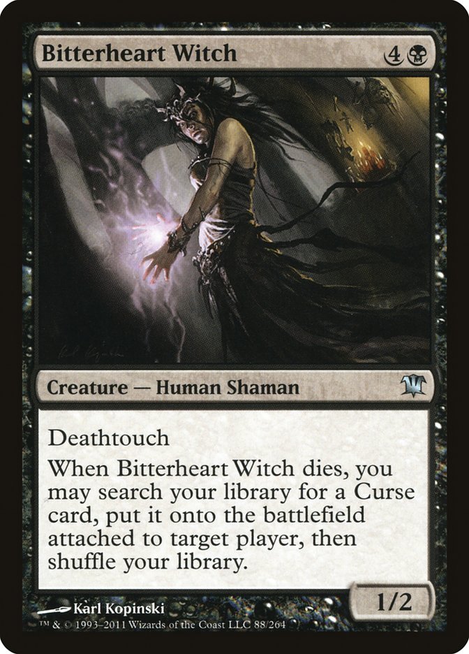 Bitterheart Witch [Innistrad] | The CG Realm
