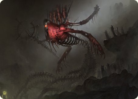 Drivnod, Carnage Dominus Art Card [Phyrexia: All Will Be One Art Series] | The CG Realm