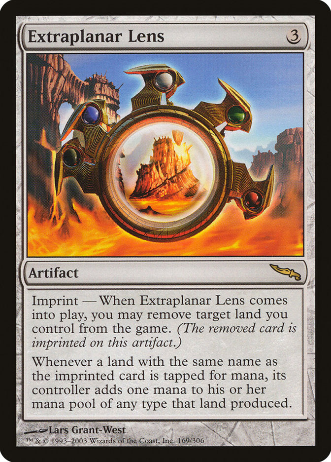 Extraplanar Lens [Mirrodin] | The CG Realm