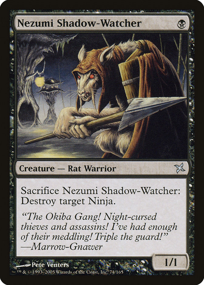 Nezumi Shadow-Watcher [Betrayers of Kamigawa] | The CG Realm