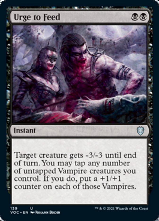 Urge to Feed [Innistrad: Crimson Vow Commander] | The CG Realm