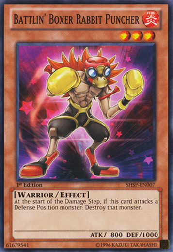 Battlin' Boxer Rabbit Puncher [SHSP-EN007] Common | The CG Realm