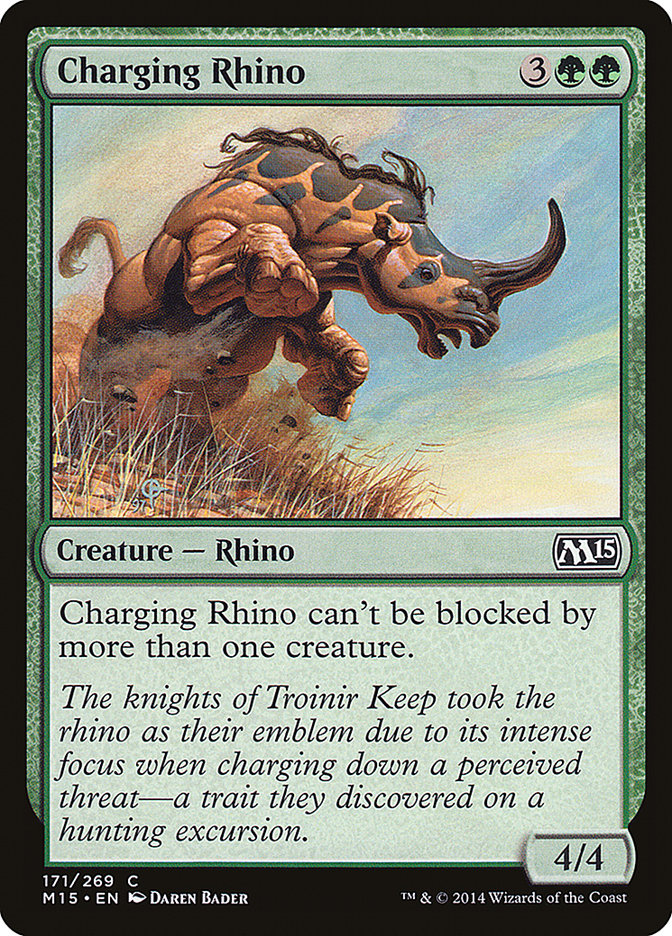 Charging Rhino [Magic 2015] | The CG Realm