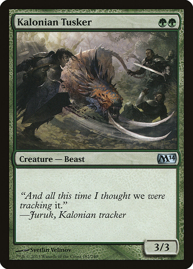 Kalonian Tusker [Magic 2014] | The CG Realm