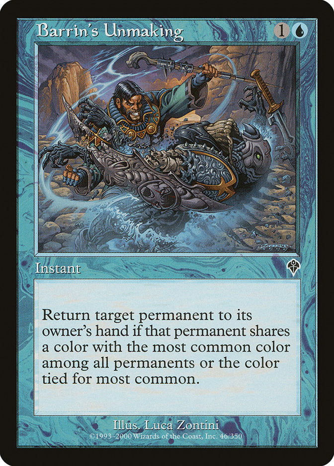 Barrin's Unmaking [Invasion] | The CG Realm
