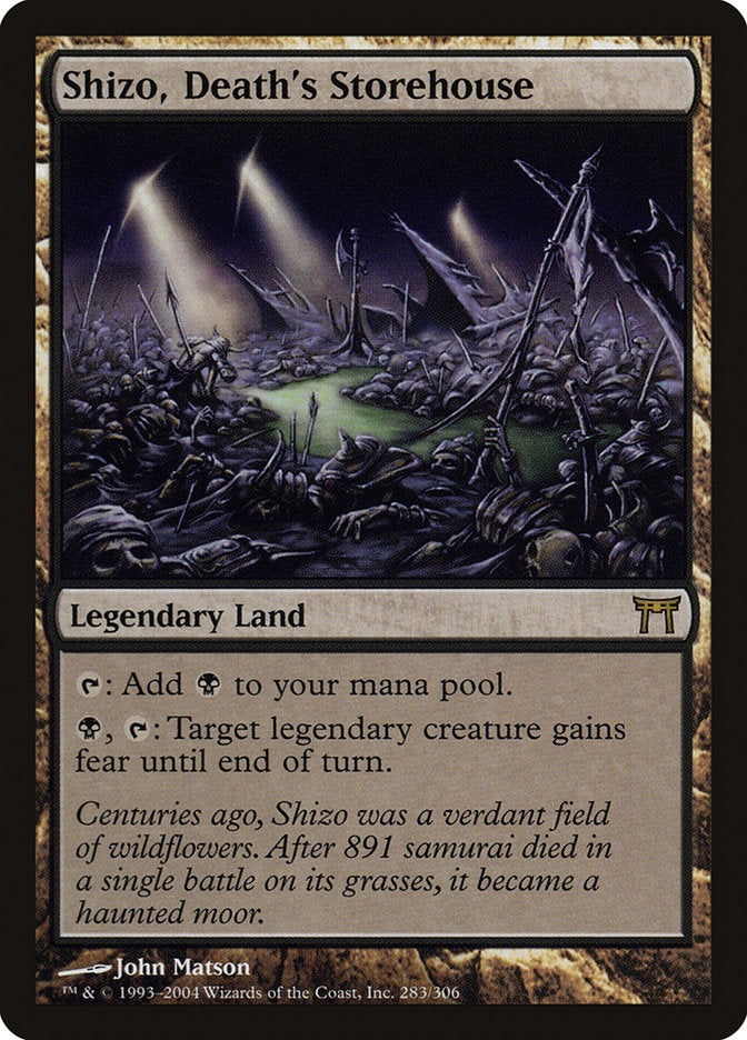 Shizo, Death's Storehouse [Champions of Kamigawa] | The CG Realm