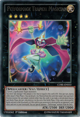 Performage Trapeze Magician [CORE-EN053] Rare | The CG Realm