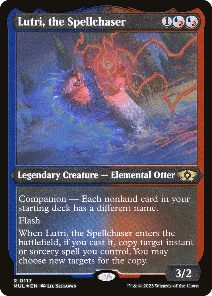 Lutri, the Spellchaser (Foil Etched) [Multiverse Legends] | The CG Realm