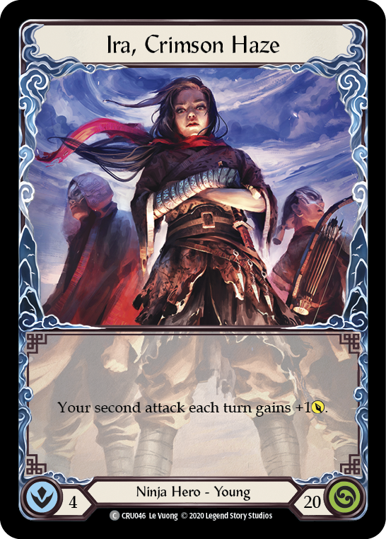 Ira, Crimson Haze [CRU046] (Crucible of War)  1st Edition Normal | The CG Realm