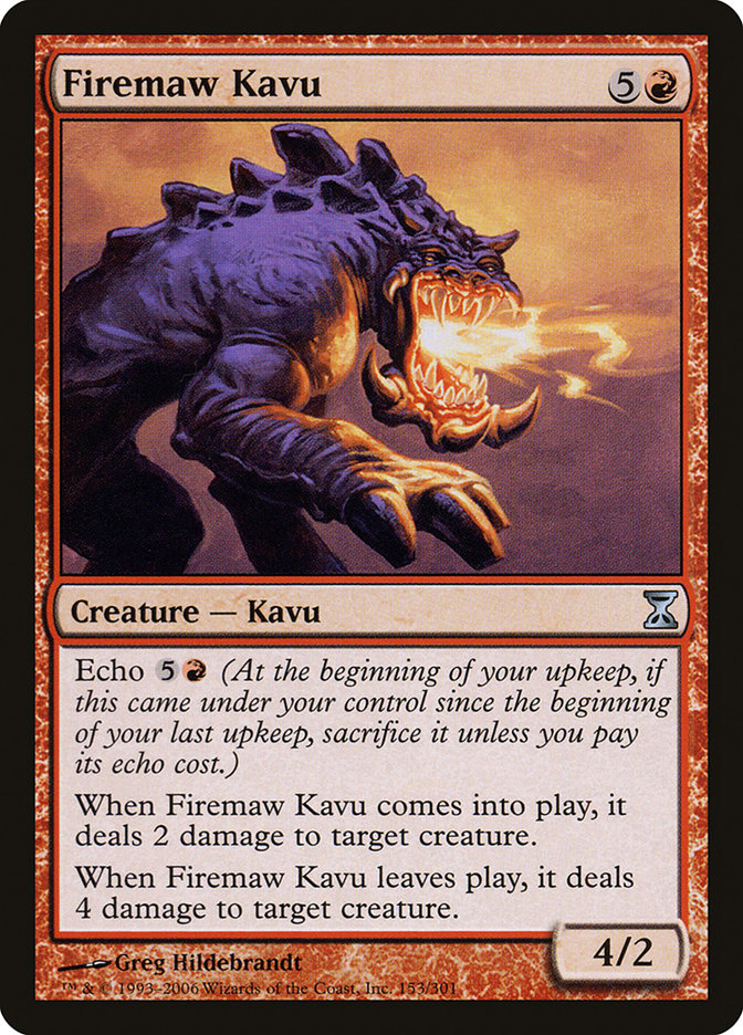 Firemaw Kavu [Time Spiral] | The CG Realm