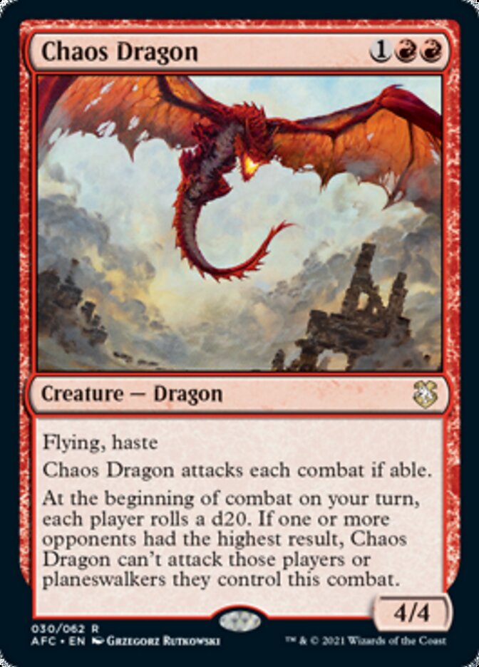 Chaos Dragon [Dungeons & Dragons: Adventures in the Forgotten Realms Commander] | The CG Realm