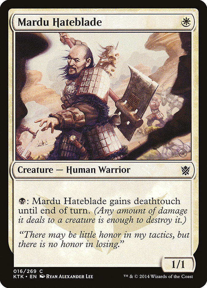 Mardu Hateblade [Khans of Tarkir] | The CG Realm