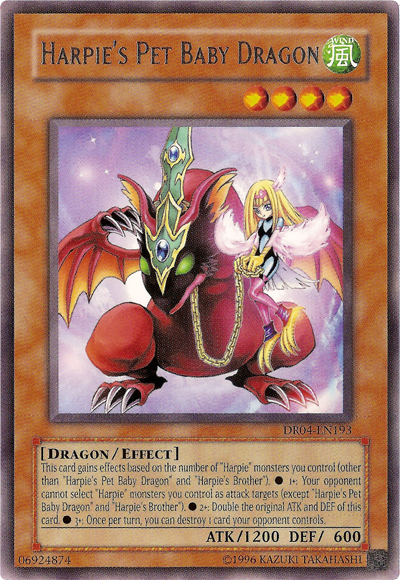 Harpie's Pet Baby Dragon [DR04-EN193] Rare | The CG Realm