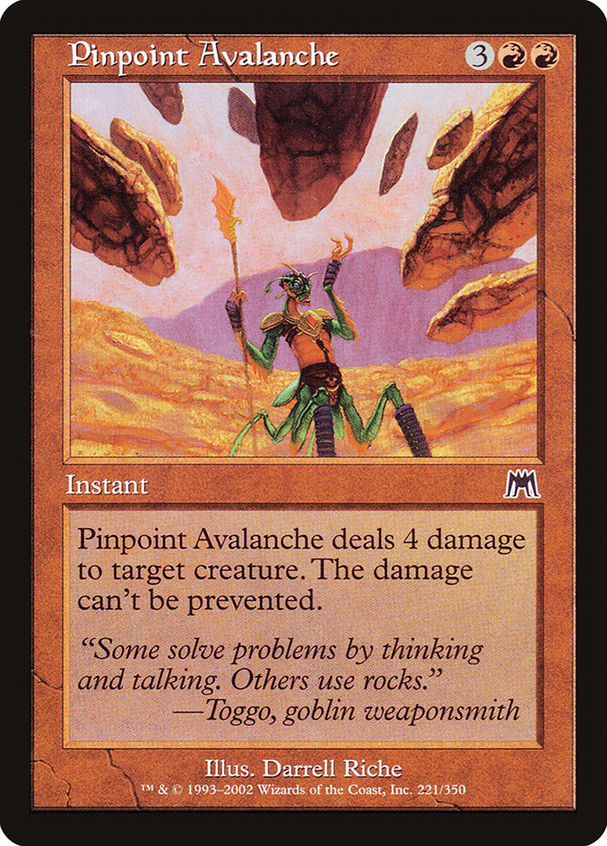 Pinpoint Avalanche [Onslaught] | The CG Realm