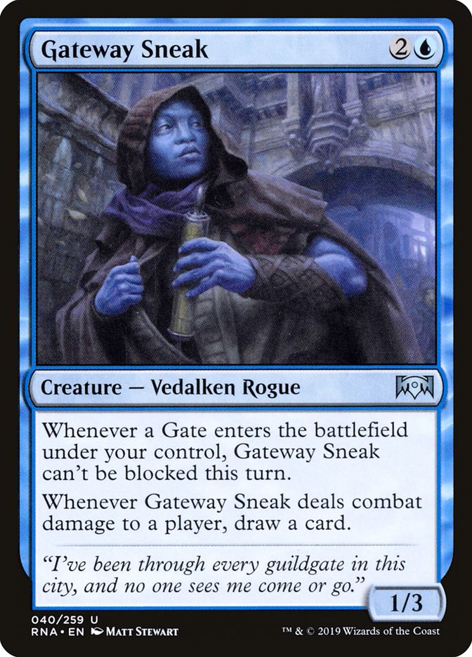 Gateway Sneak [Ravnica Allegiance] | The CG Realm