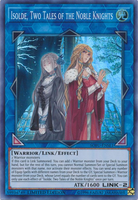 Isolde, Two Tales of the Noble Knights [SOFU-ENSE1] Super Rare | The CG Realm
