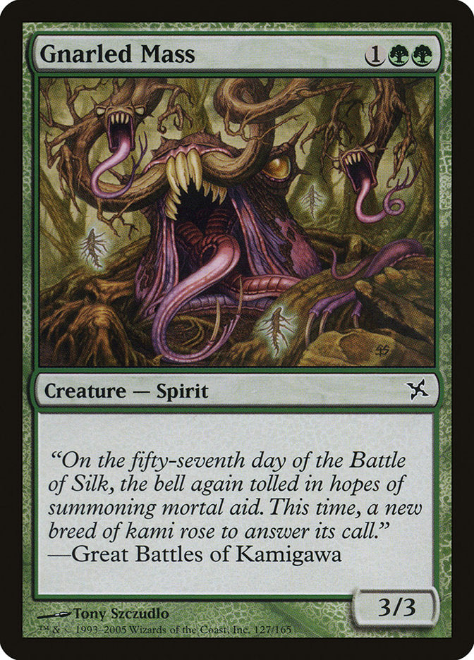 Gnarled Mass [Betrayers of Kamigawa] | The CG Realm