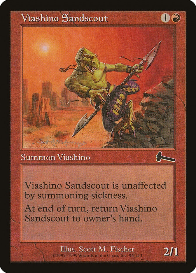 Viashino Sandscout [Urza's Legacy] | The CG Realm
