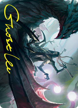 Specter of the Fens Art Card (Gold-Stamped Signature) [Strixhaven: School of Mages Art Series] | The CG Realm
