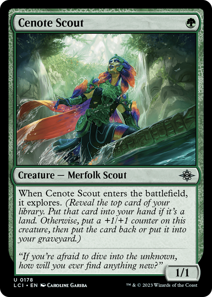 Cenote Scout [The Lost Caverns of Ixalan] | The CG Realm