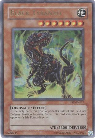 Black Tyranno [IOC-EN075] Ultra Rare | The CG Realm