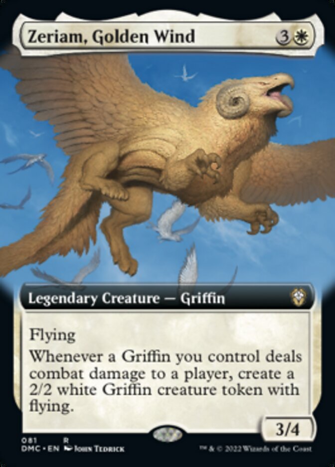 Zeriam, Golden Wind (Extended Art) [Dominaria United Commander] | The CG Realm