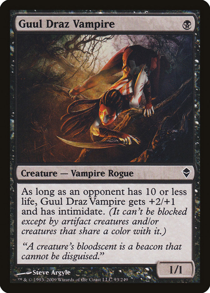 Guul Draz Vampire [Zendikar] | The CG Realm