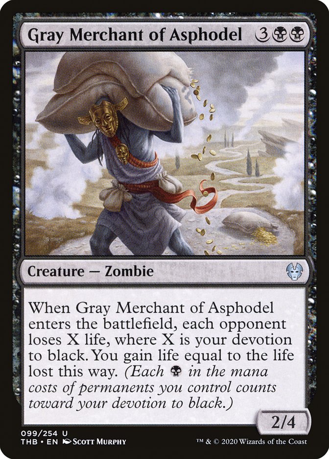 Gray Merchant of Asphodel [Theros Beyond Death] | The CG Realm