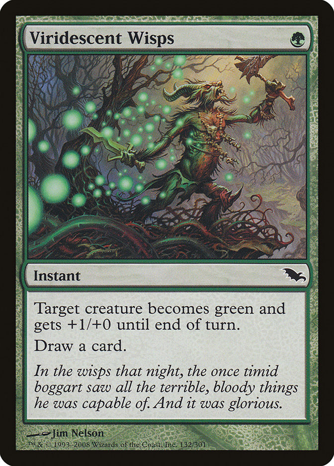 Viridescent Wisps [Shadowmoor] | The CG Realm