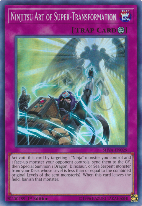 Ninjitsu Art of Super-Transformation [SHVA-EN029] Super Rare | The CG Realm