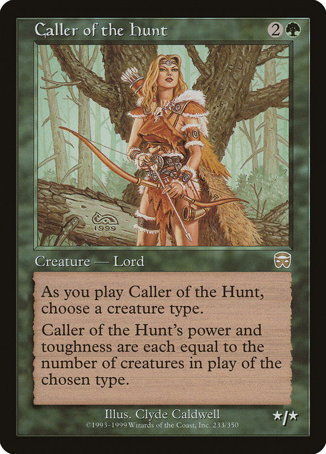 Caller of the Hunt [Mercadian Masques] | The CG Realm