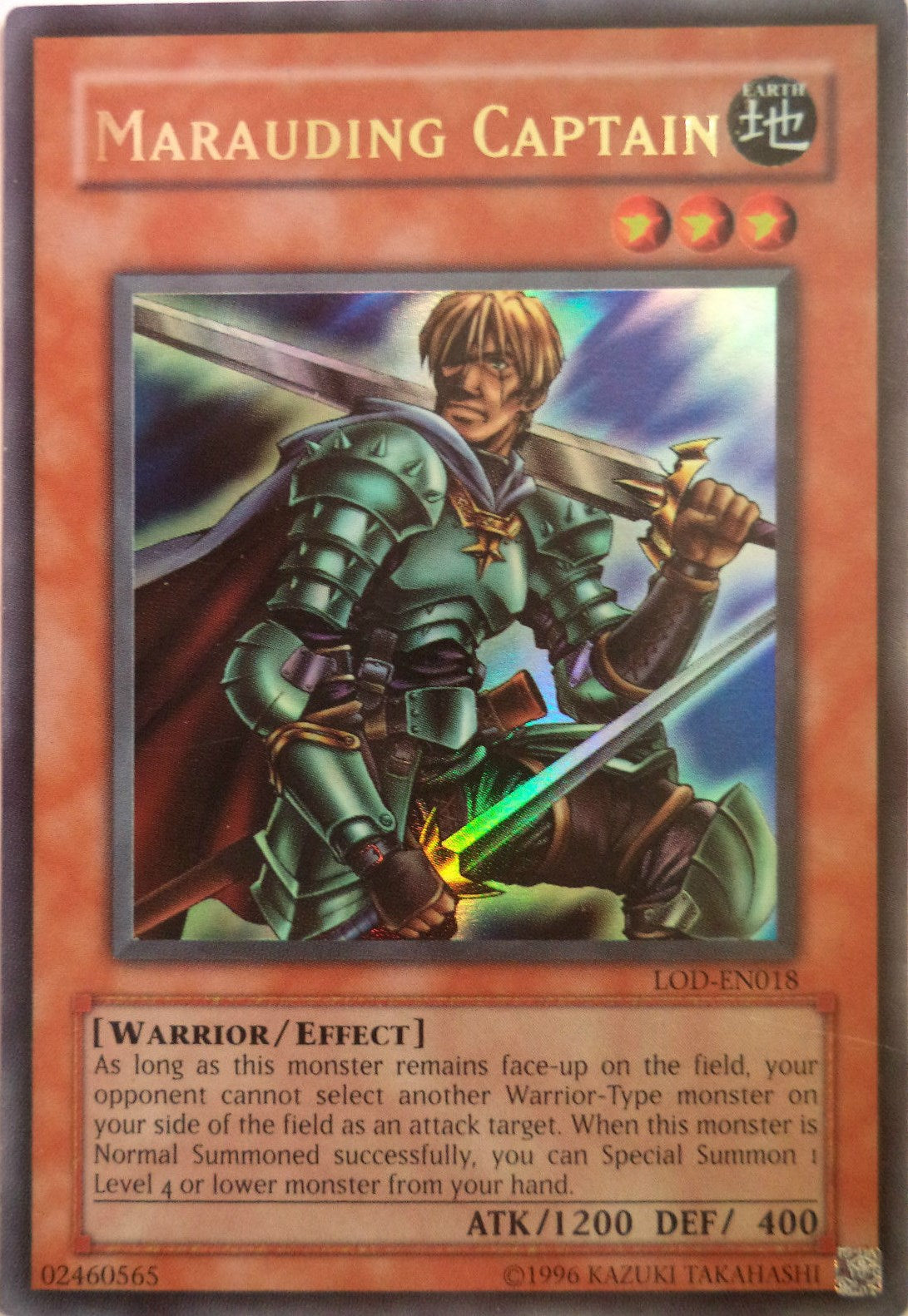 Marauding Captain [LOD-EN018] Ultra Rare | The CG Realm