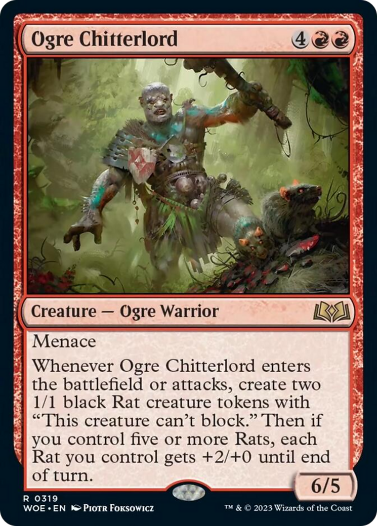 Ogre Chitterlord [Wilds of Eldraine] | The CG Realm