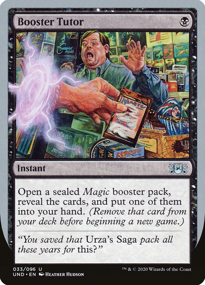 Booster Tutor [Unsanctioned] | The CG Realm
