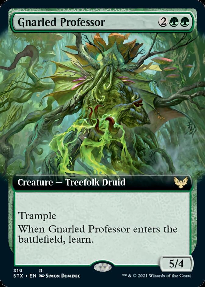 Gnarled Professor (Extended Art) [Strixhaven: School of Mages] | The CG Realm