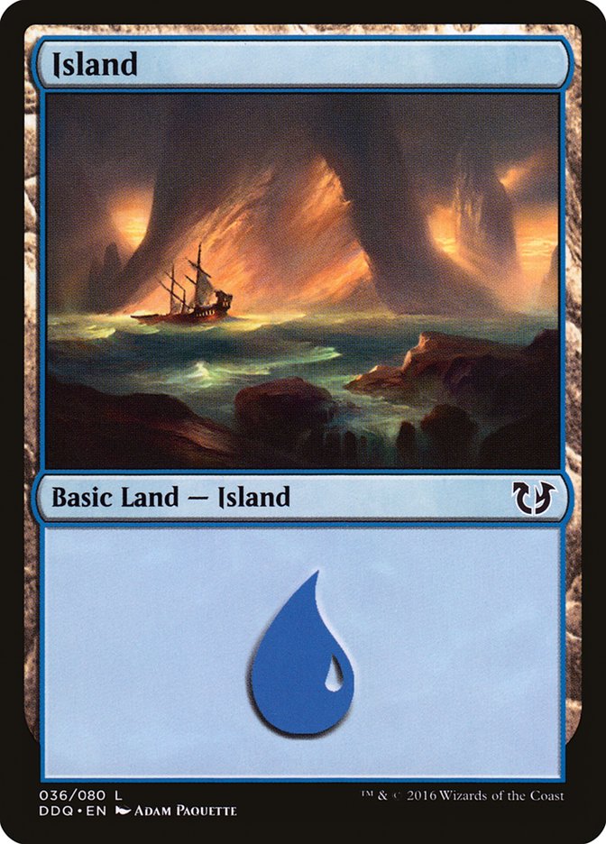 Island (36) [Duel Decks: Blessed vs. Cursed] | The CG Realm