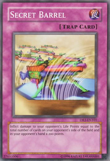 Secret Barrel [DR1-EN101] Common | The CG Realm
