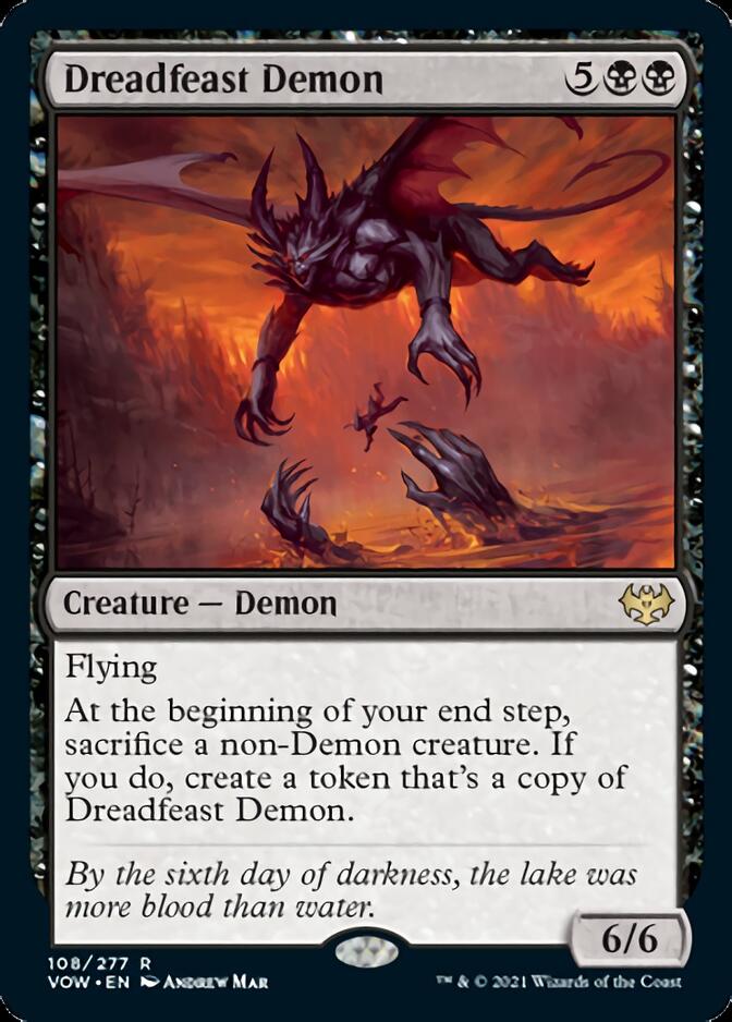 Dreadfeast Demon [Innistrad: Crimson Vow] | The CG Realm